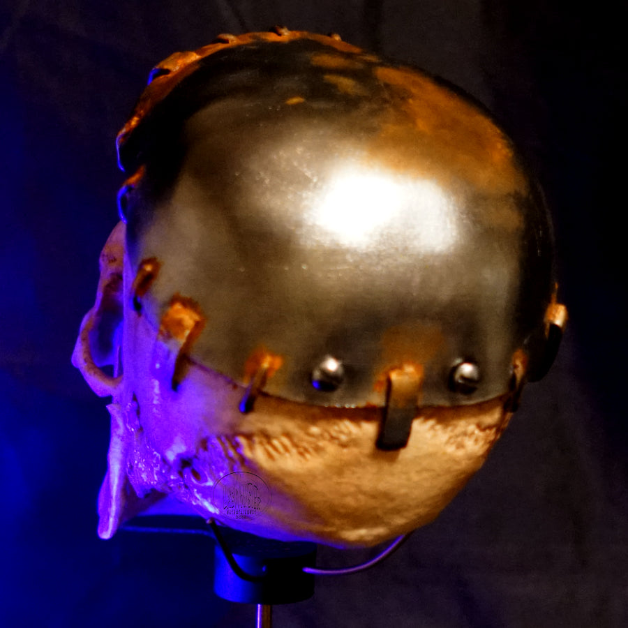Life size Frankenstein Skull figure Back view