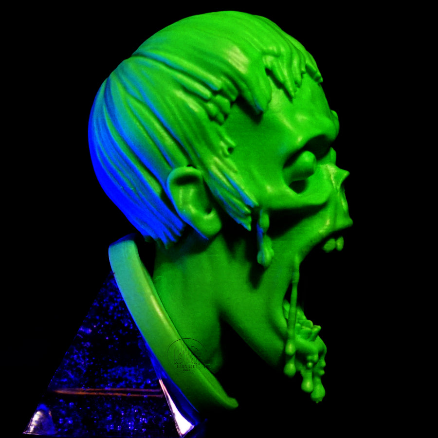 Zombie Head Fred Wall Decor