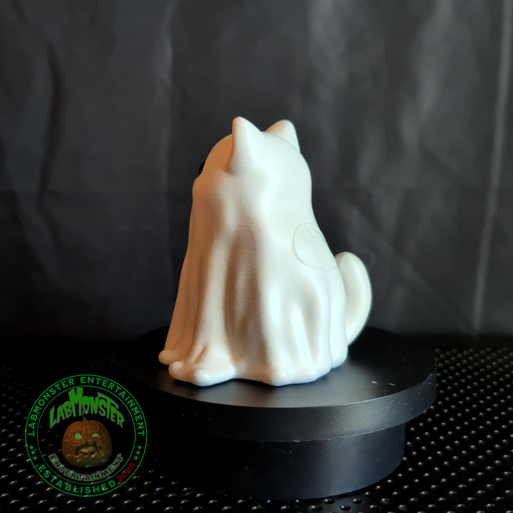 Adorable Ghost Kitty for Halloween Home Decor