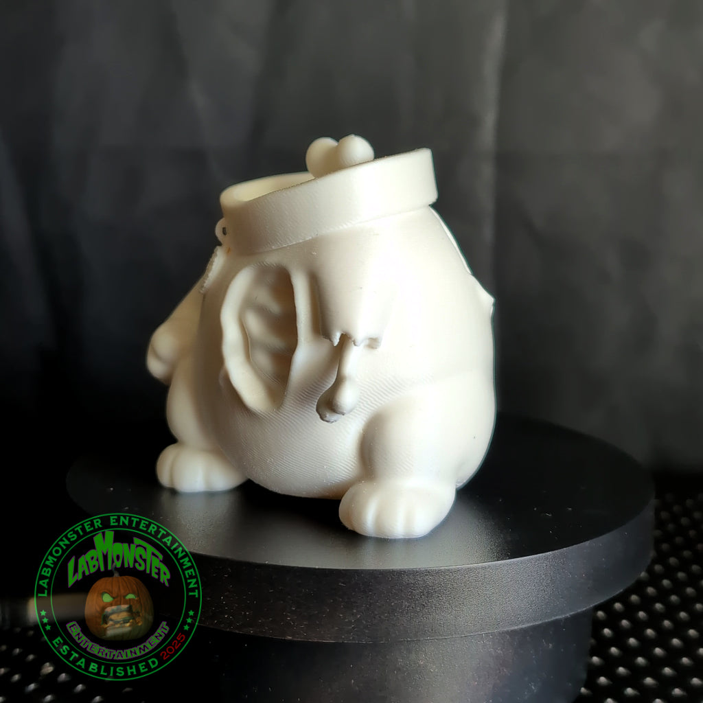 Adorable Zombie Kitty for Halloween Home Decor