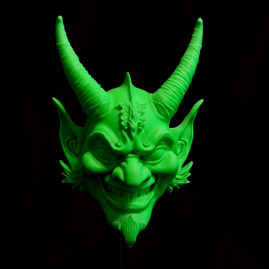 Cackling Wall Demon Spectral Green