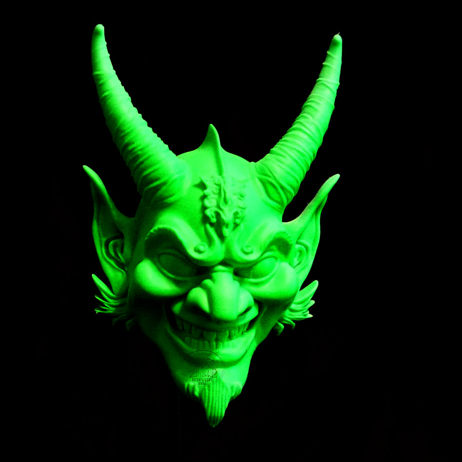 Cackling Wall Demon Spectral Green