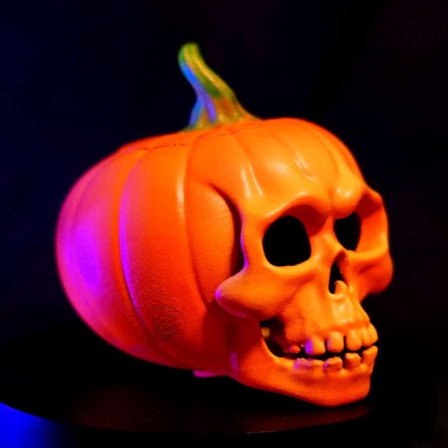 Pumpkin Skull Vessel