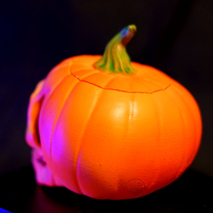 Pumpkin Skull Vessel