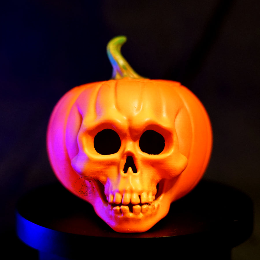 Pumpkin Skull Vessel