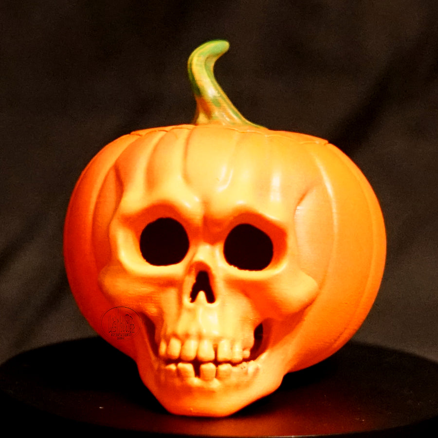 Pumpkin Skull Vessel