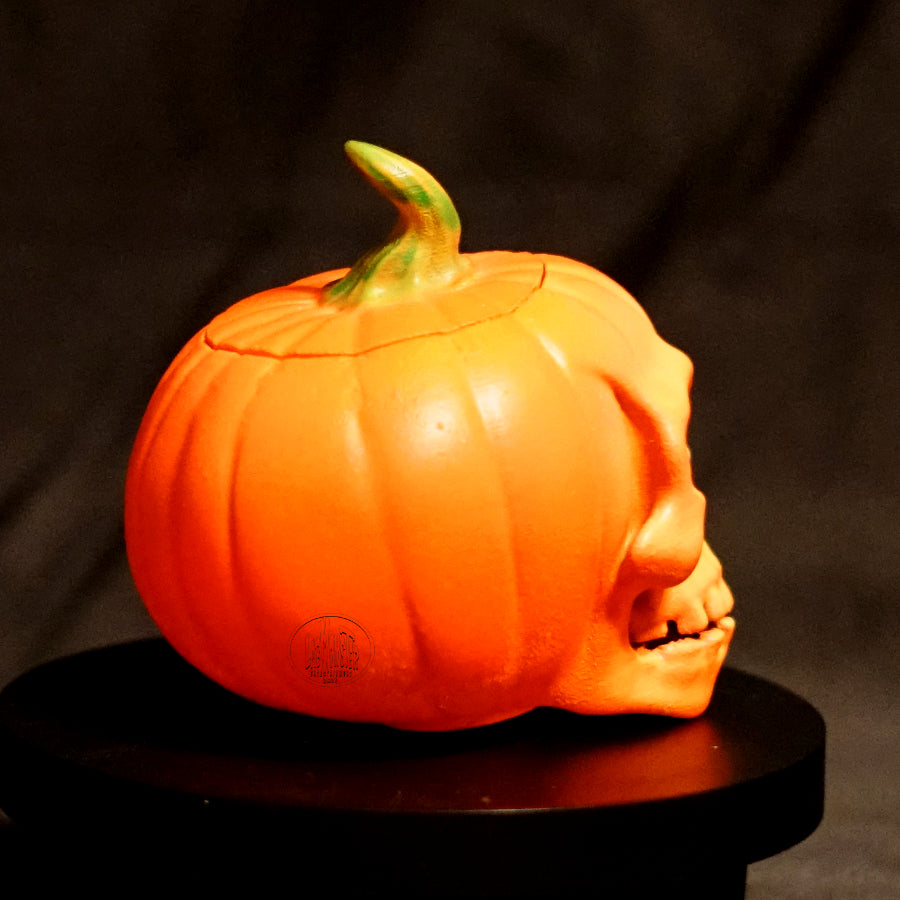 Pumpkin Skull Vessel