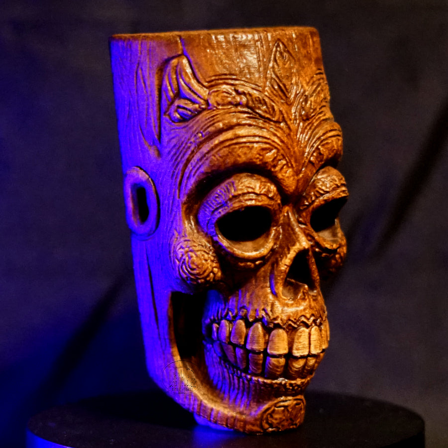 Skull Orgo Original Hanging Tiki Wall Decor