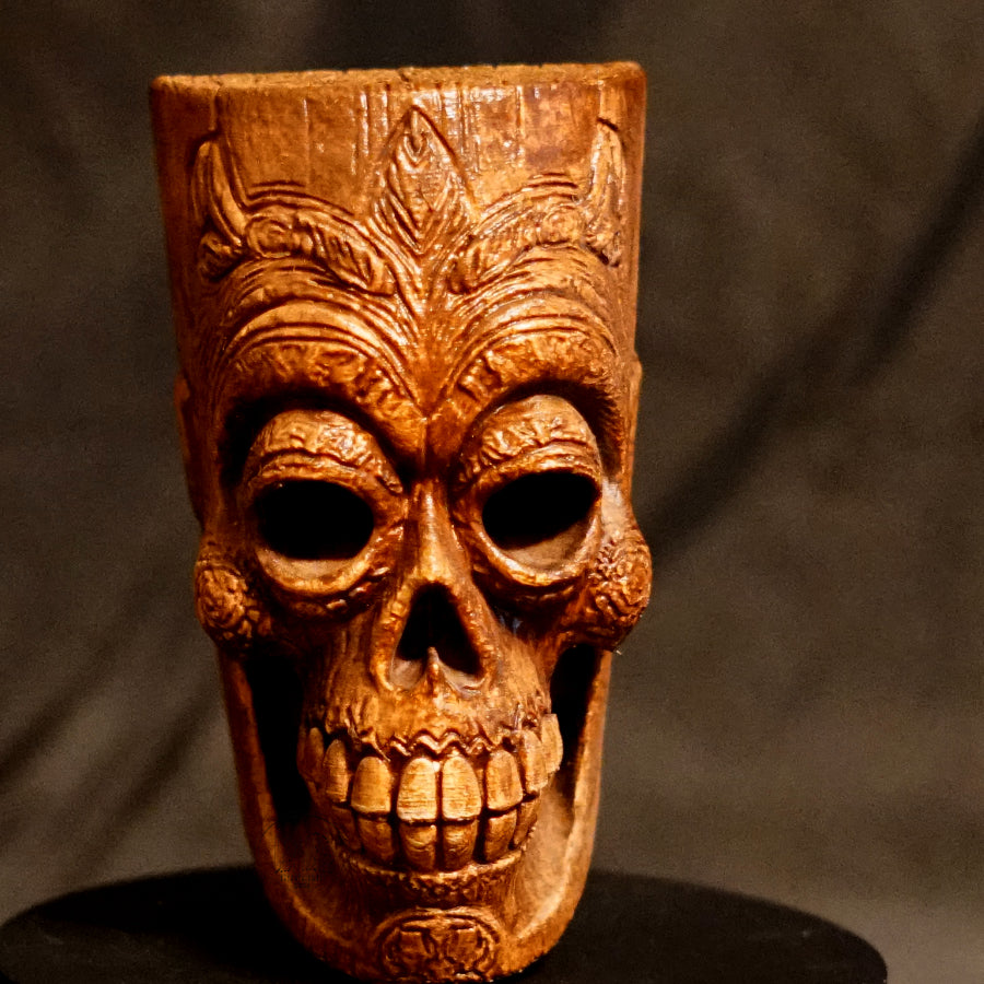 Skull Orgo Original Hanging Tiki Wall Decor