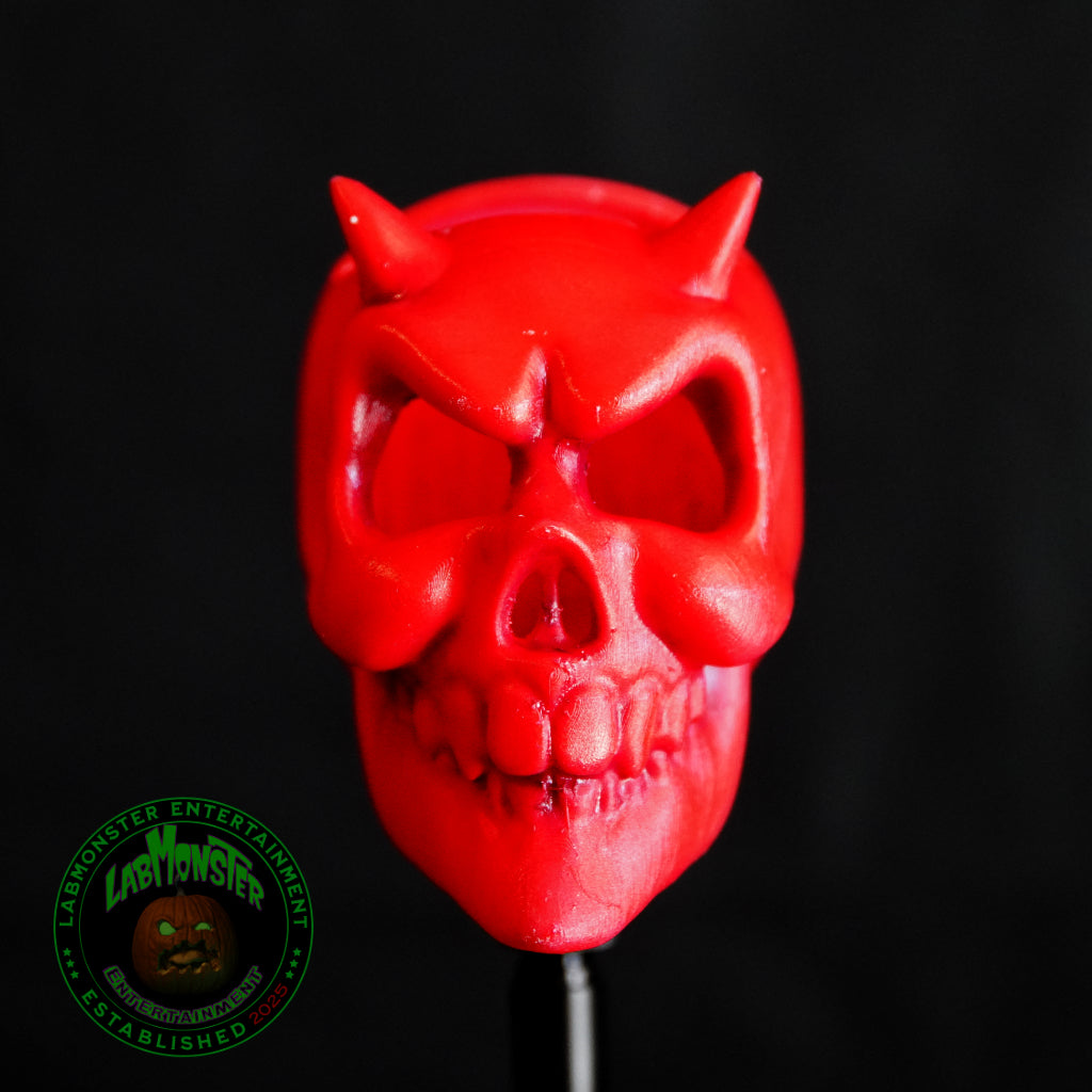 Devil Skull Air Planter - Handcrafted Gothic Home Decor