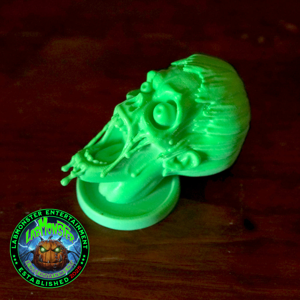 Zombie Head Fred Wall Decor