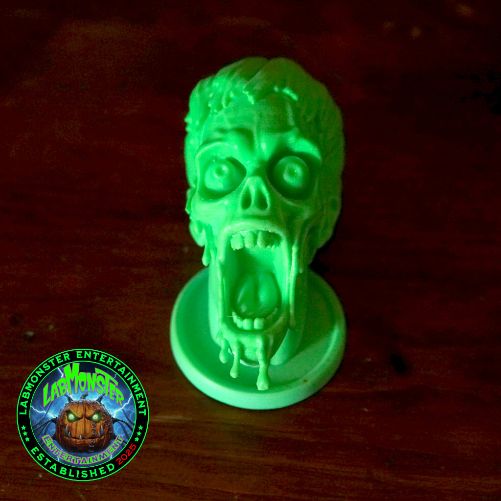 Zombie Head Fred Wall Decor