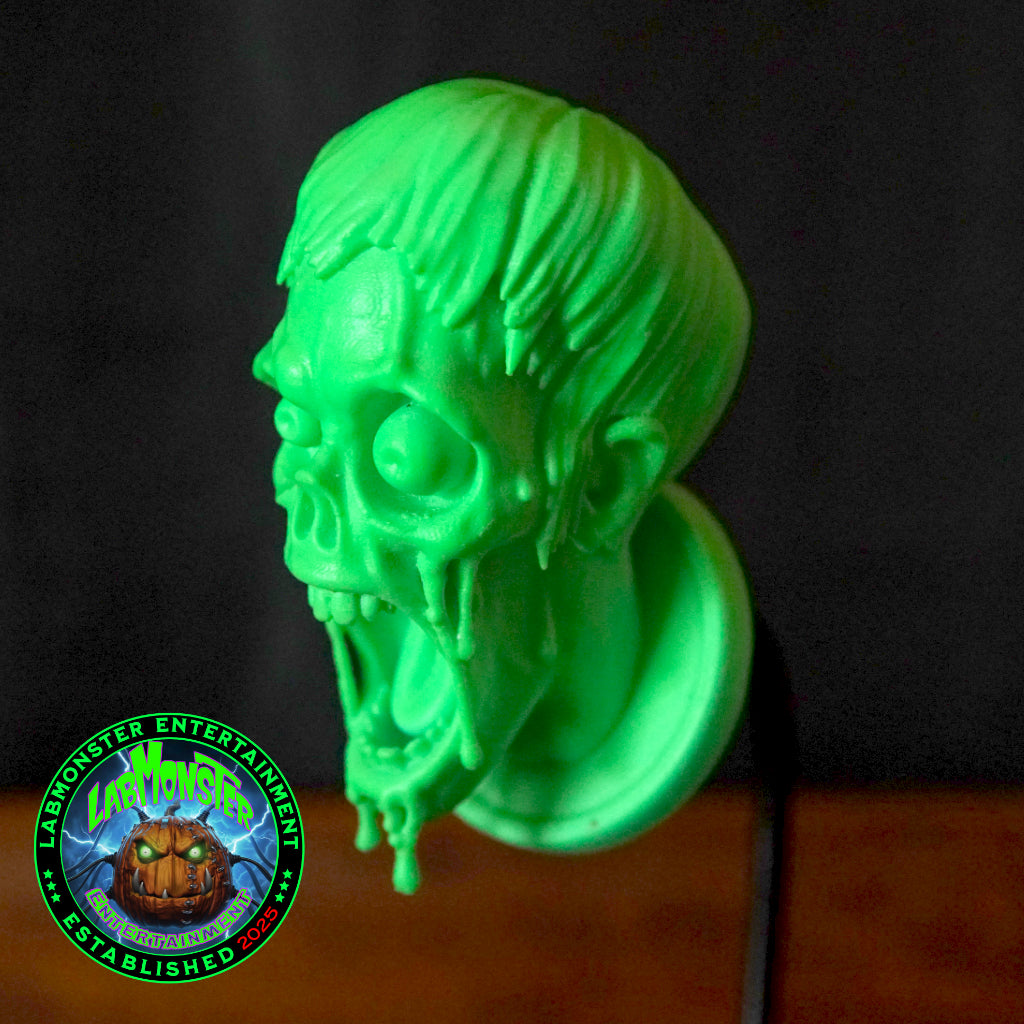 Zombie Head Fred Wall Decor
