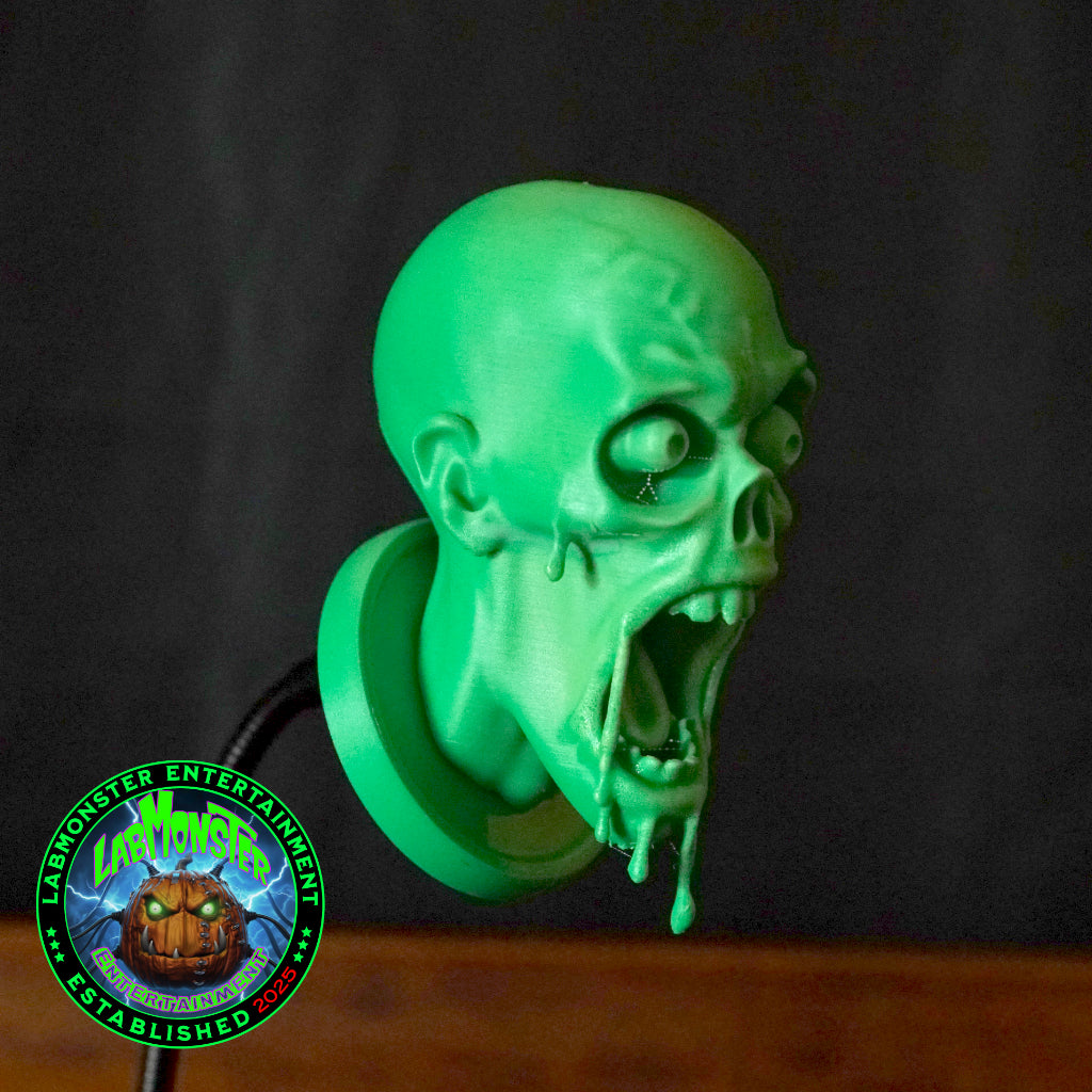 Zombie Head Fred Wall Decor