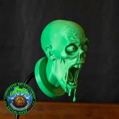 Zombie Head Fred Wall Decor