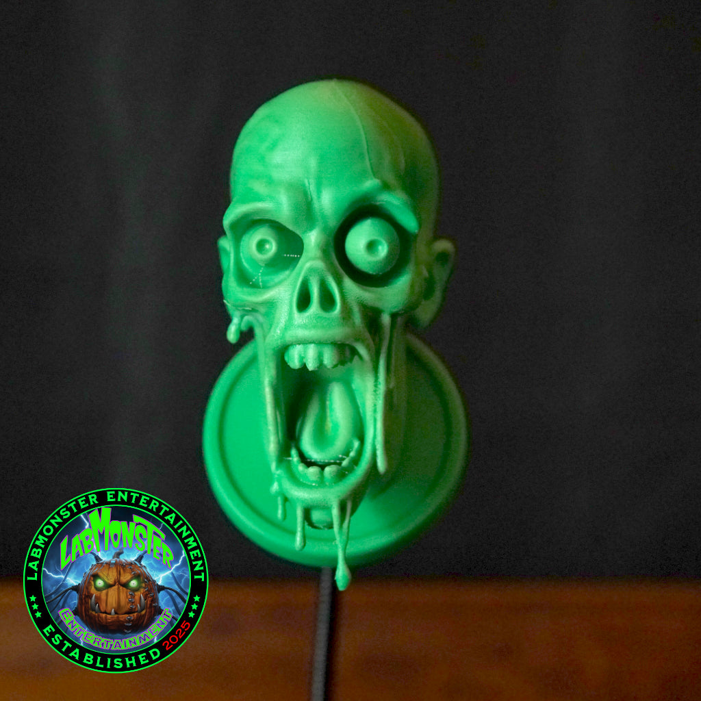 Zombie Head Fred Wall Decor
