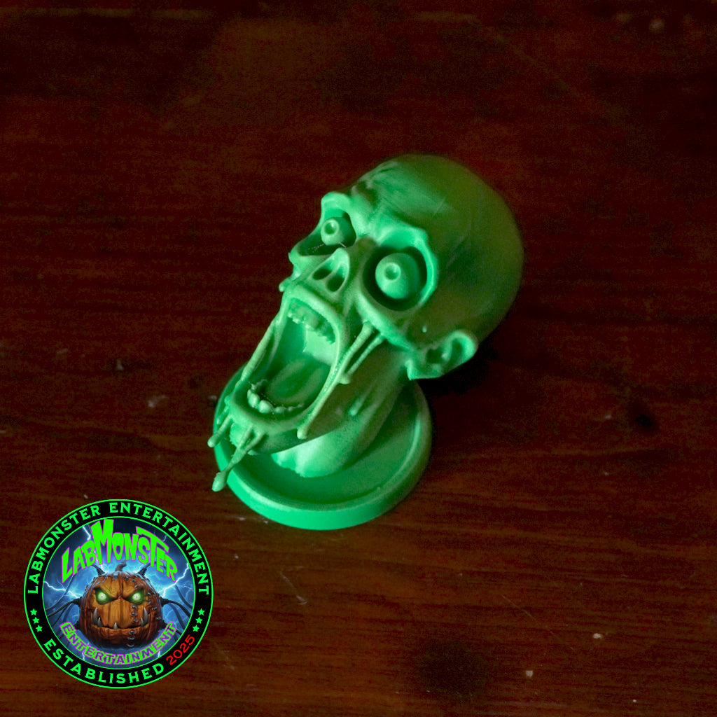 Zombie Head Fred Wall Decor