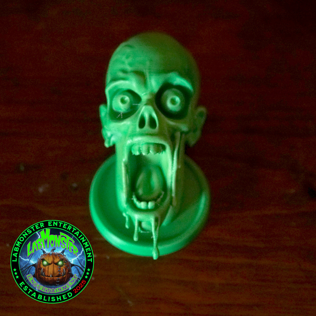 Zombie Head Fred Wall Decor