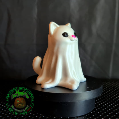 Adorable Ghost Kitty for Halloween Home Decor
