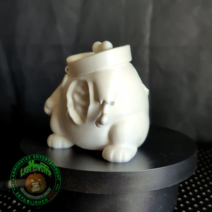 Adorable Zombie Kitty for Halloween Home Decor