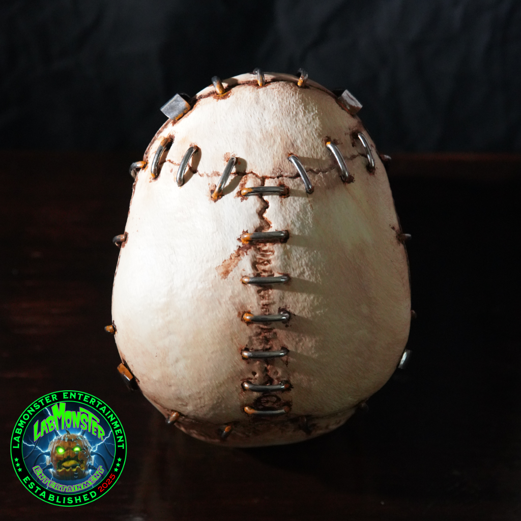 Life-Size Frankensetin Monster Skull Replica