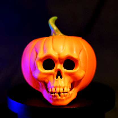 Pumpkin Skull Vessel