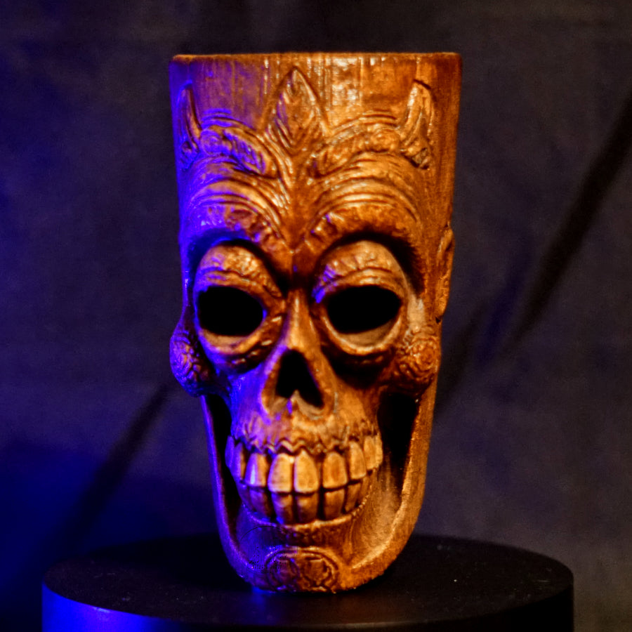 Skull Orgo Original Hanging Tiki Wall Decor