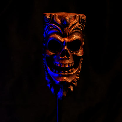 CASTLE SKULL WALL ORNAMENT